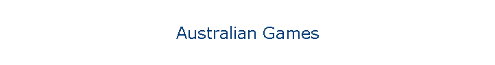 Australian Games